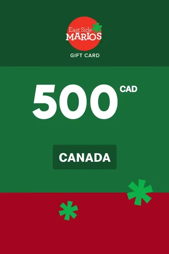 East Side Mario's 500 CAD Gift Card (Canada) gallery image 2