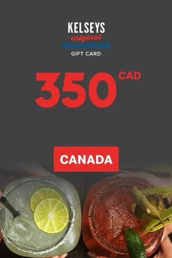 Kelsey's 350 CAD Gift Card (Canada) gallery image 2