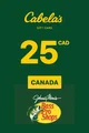 Cabela's 25 CAD Gift Card (Canada) thumb 2