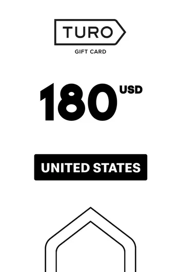 Turo 180 USD Gift Card (United States)