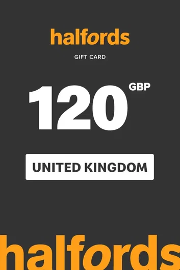 Halfords 120 GBP Gift Card (United Kingdom)
