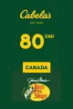 Cabela's 80 CAD Gift Card (Canada) thumb 2