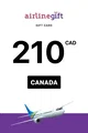 Airline 210 CAD Gift Card (Canada) thumb 2