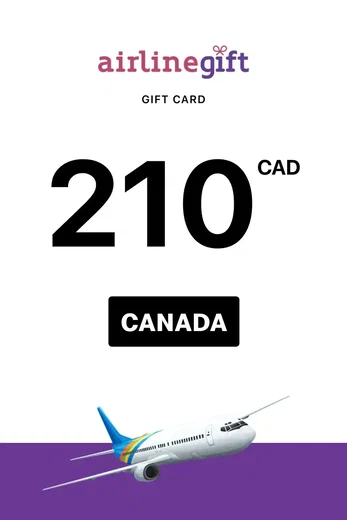 Airline 210 CAD Gift Card (Canada) gallery image 2