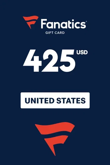Fanatics 425 USD Gift Card (United States)
