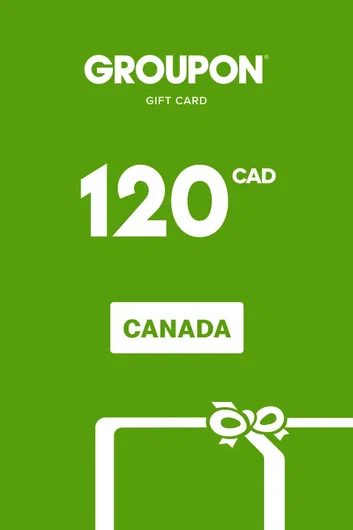 Groupon 120 CAD Gift Card (Canada)