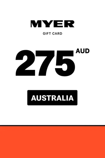 Myer 275 AUD Gift Card (Australia) gallery image 2