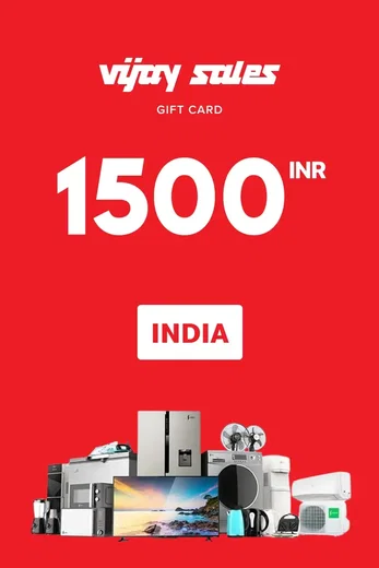 Vijay Sales 1500 INR Gift Card (India) gallery image 2