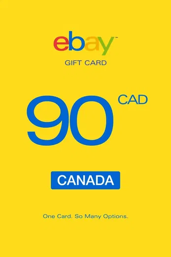 eBay 90 CAD Gift Card (Canada) gallery image 2