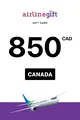 Airline 850 CAD Gift Card (Canada) thumb 2