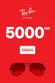 Ray-Ban 5000 INR Gift Card (India) thumb 2