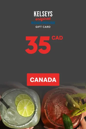 Kelsey's 35 CAD Gift Card (Canada)