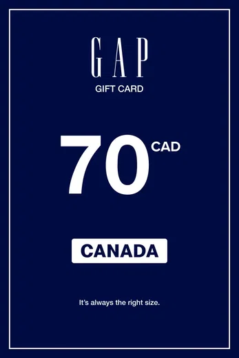 Gap 70 CAD Gift Card (Canada) gallery image 2