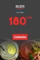 Kelsey's 180 CAD Gift Card (Canada) thumb 2