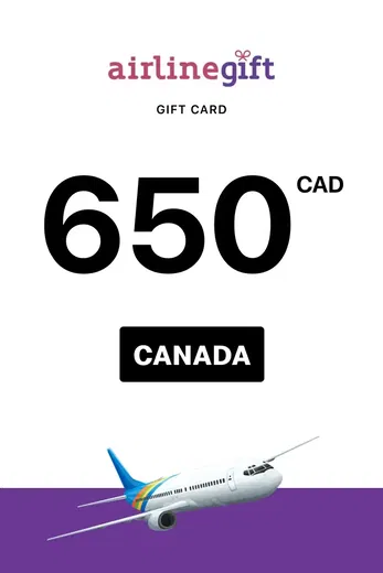 Airline 650 CAD Gift Card (Canada) gallery image 2