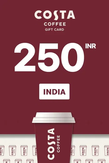 Costa Coffee 250 INR Gift Card (India) gallery image 2