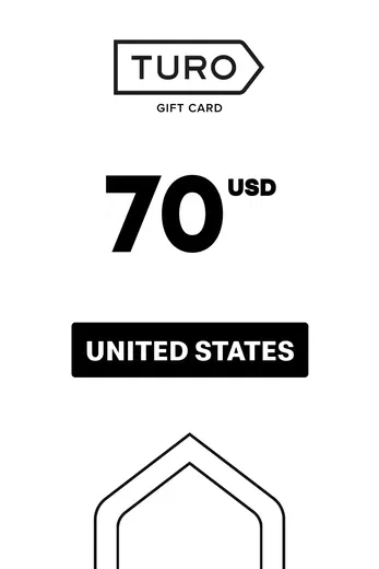Turo 70 USD Gift Card (United States) gallery image 2