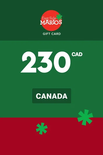 East Side Mario's 230 CAD Gift Card (Canada)