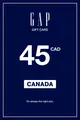 Gap 45 CAD Gift Card (Canada) thumb 2