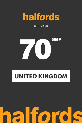 Halfords 70 GBP Gift Card (United Kingdom) gallery image 2