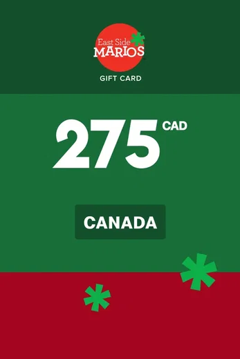 East Side Mario's 275 CAD Gift Card (Canada) gallery image 2