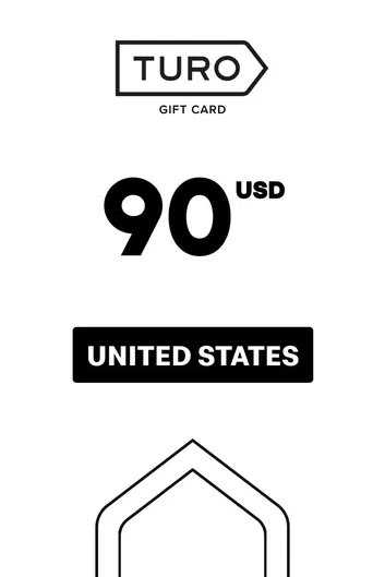 Turo 90 USD Gift Card (United States)