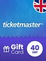 Ticketmaster 40 GBP Gift Card (United Kingdom) thumb 2