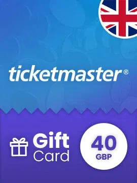 Ticketmaster 40 GBP Gift Card (United Kingdom) gallery image 2