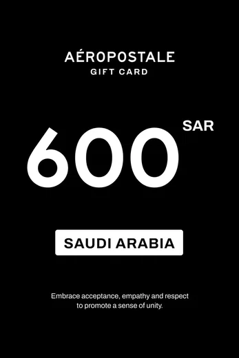 Aeropostale 600 SAR Gift Card (Saudi Arabia) gallery image 2