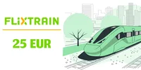 FlixTrain 25 EUR Gift Card (Germany) thumb 2