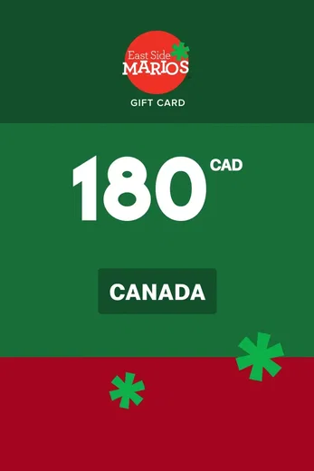 East Side Mario's 180 CAD Gift Card (Canada) gallery image 1