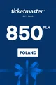 Ticketmaster 850 PLN Gift Card (Poland) thumb 2