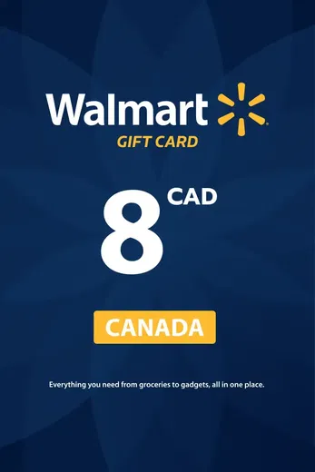 Walmart 8 CAD Gift Card (Canada) gallery image 2