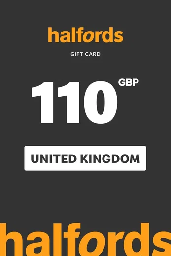 Halfords 110 GBP Gift Card (United Kingdom) gallery image 2