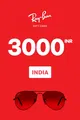 Ray-Ban 3000 INR Gift Card (India) thumb 2