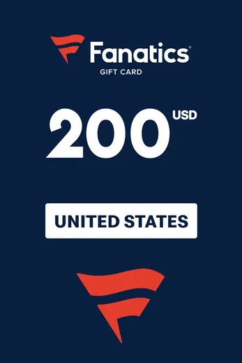Fanatics 200 USD Gift Card (United States) gallery image 2