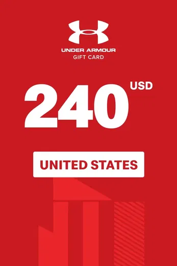 Under Armour 240 USD Gift Card (United States) gallery image 2