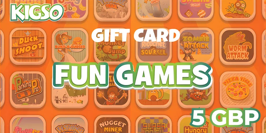 Kigso Games 5 GBP Gift Card (United Kingdom) gallery image 2