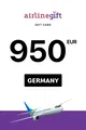 Airline 950 EUR Gift Card (Germany) thumb 2