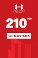Under Armour 210 USD Gift Card (United States) thumb 2