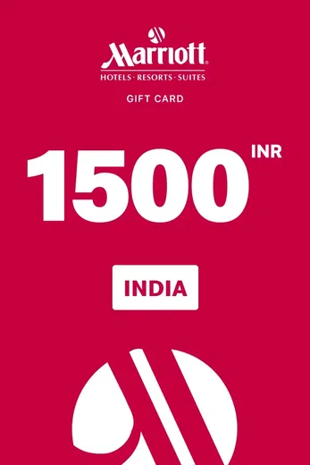 Marriott Hotels 1500 INR Gift Card (India) gallery image 2