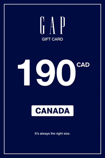 Gap 190 CAD Gift Card (Canada) gallery image 2