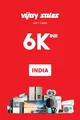 Vijay Sales 6000 INR Gift Card (India) thumb 2