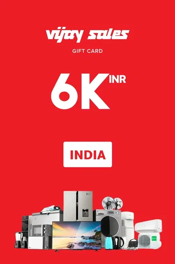 Vijay Sales 6000 INR Gift Card (India)