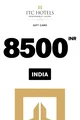 ITC Hotels 8500 INR Gift Card (India) thumb 2