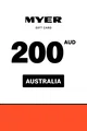 Myer 200 AUD Gift Card (Australia) thumb 2