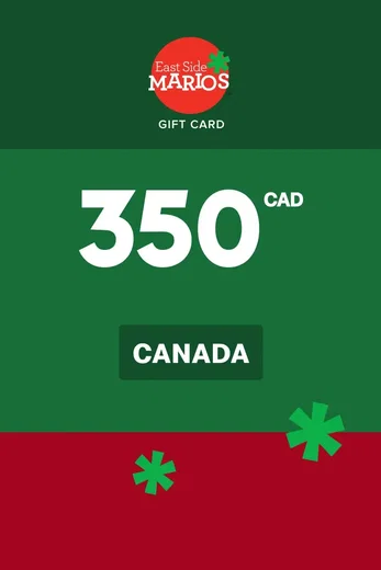 East Side Mario's 350 CAD Gift Card (Canada) gallery image 2