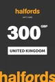 Halfords 300 GBP Gift Card (United Kingdom) thumb 2
