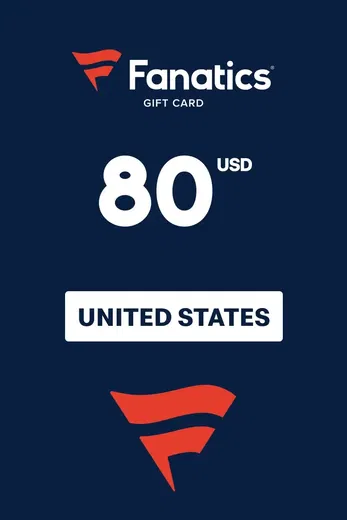 Fanatics 80 USD Gift Card (United States) gallery image 2