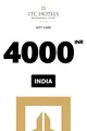 ITC Hotels 4000 INR Gift Card (India) thumb 2